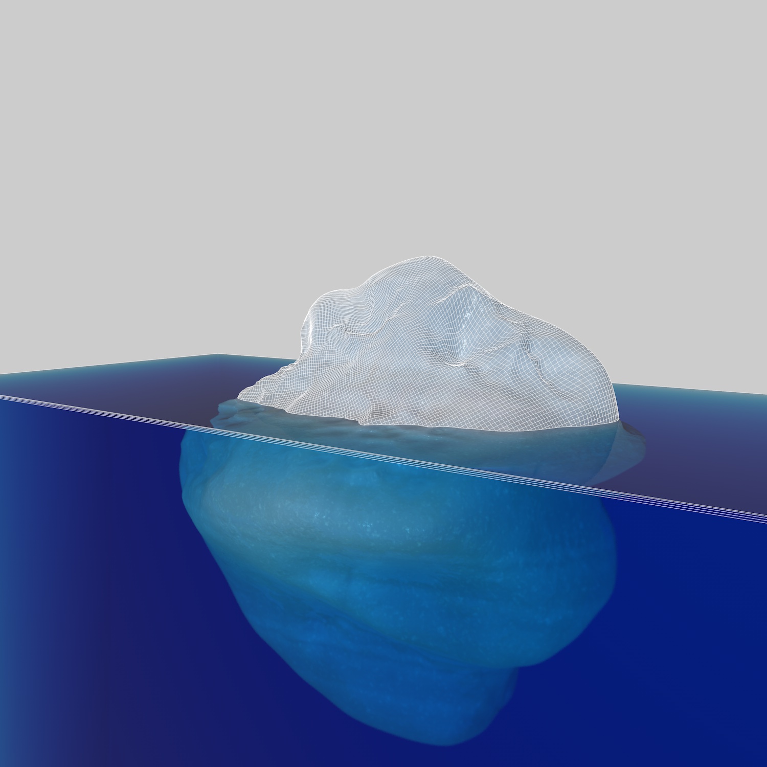 Arctic Iceberg 3D modell