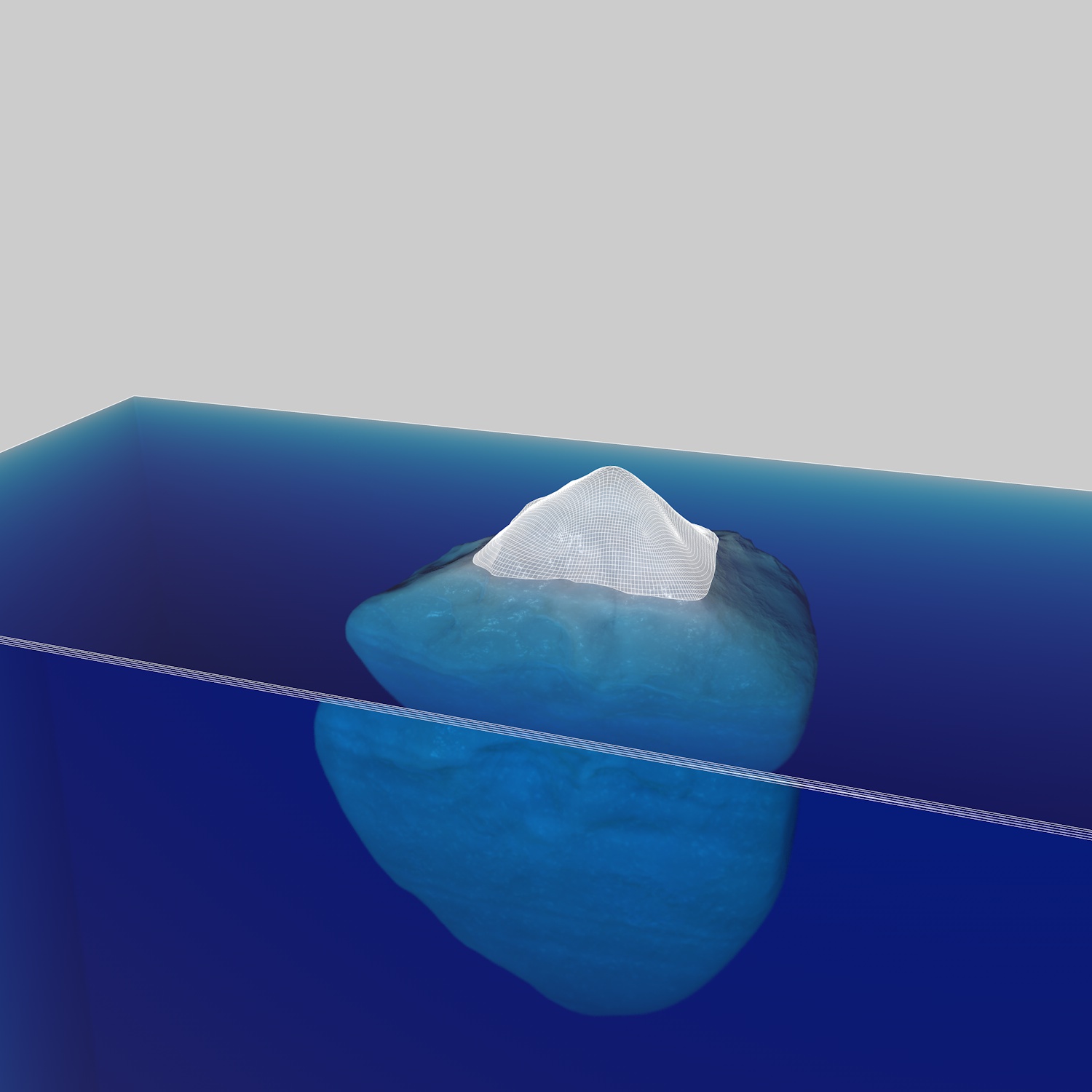 Arctic Iceberg 3D-Modell