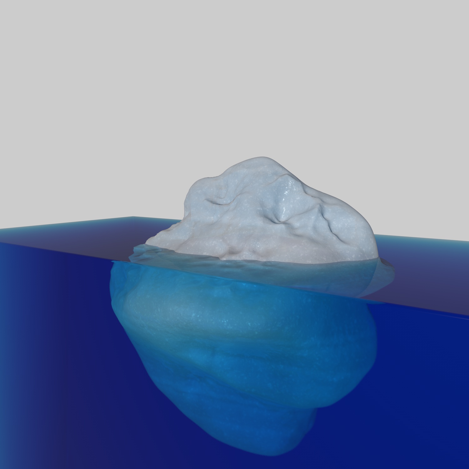 Arctic Iceberg model 3D