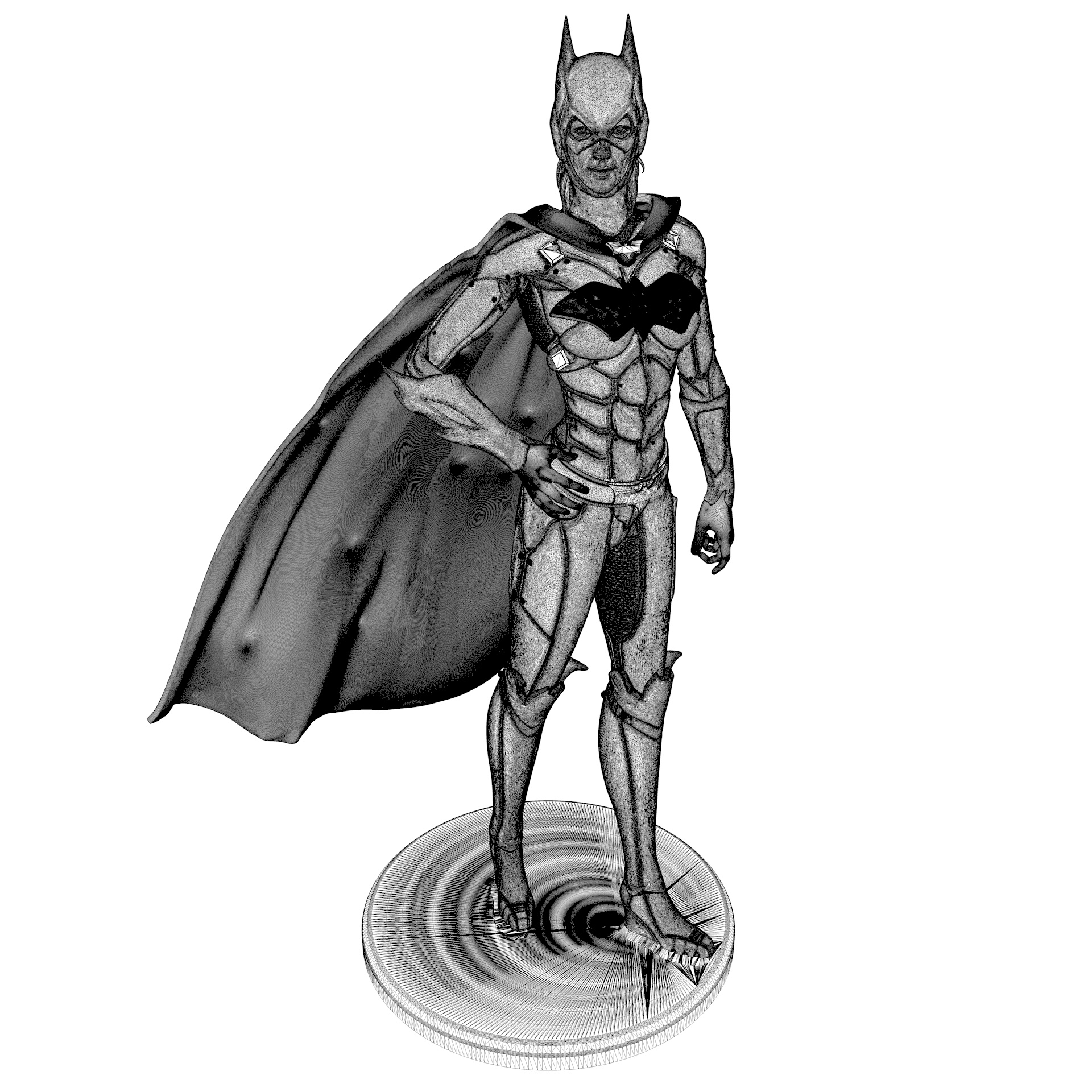 Batgirl 3d printing model