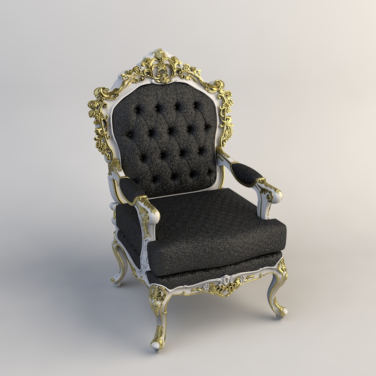 Sandalye 3d modeli