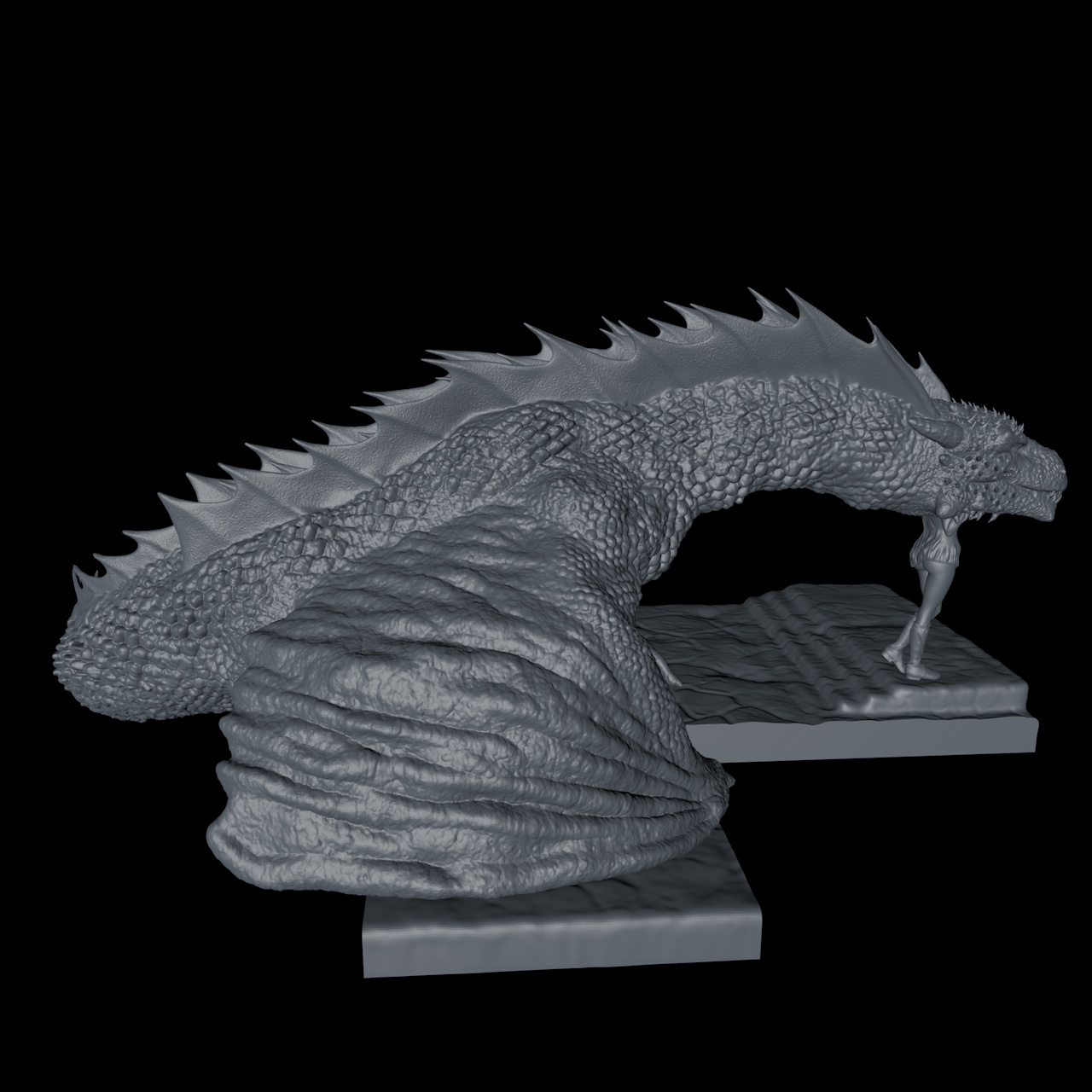 Daenarys Targaryan Dragon 3d printing model
