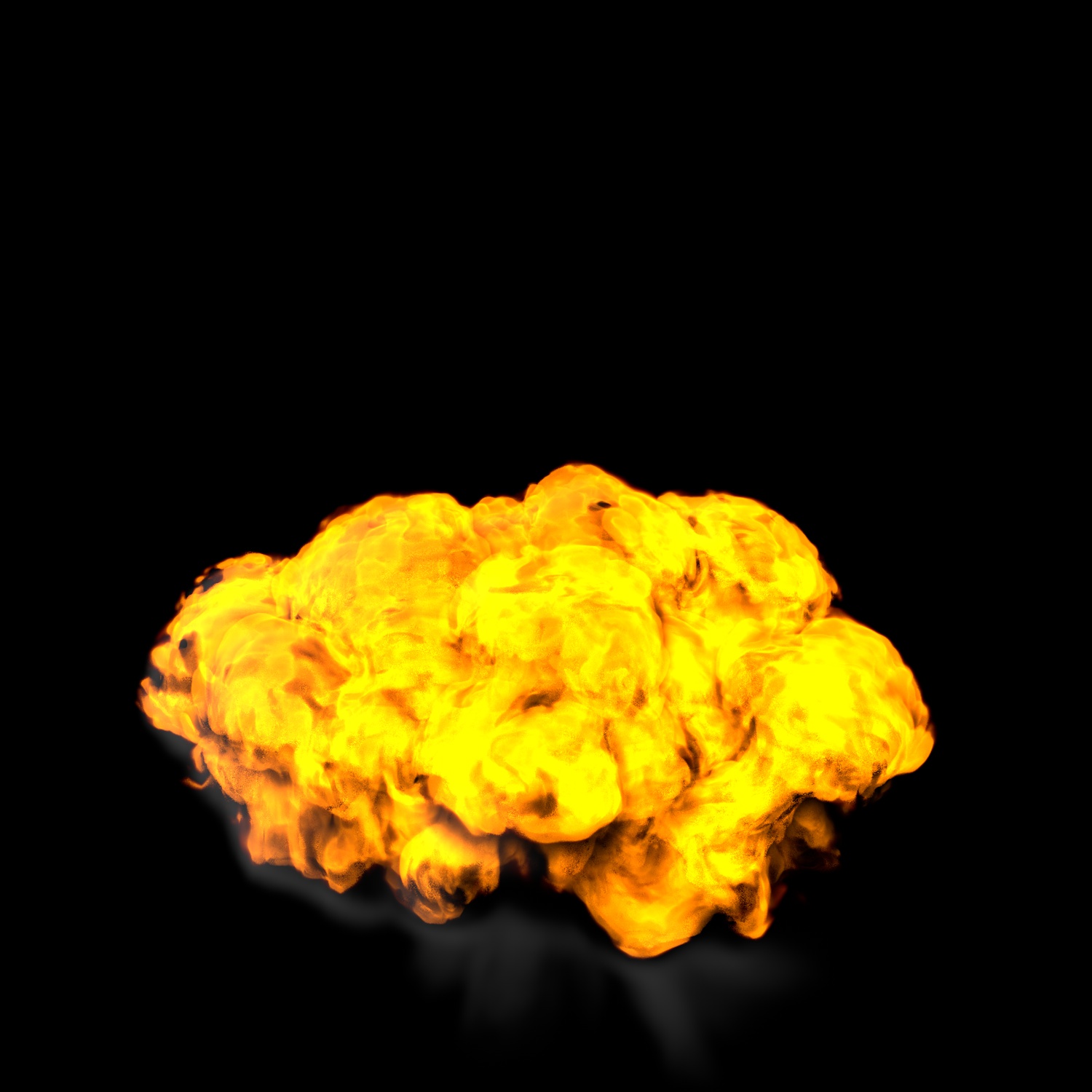 Explosion Smoke C4D Particle TurbulenceFD