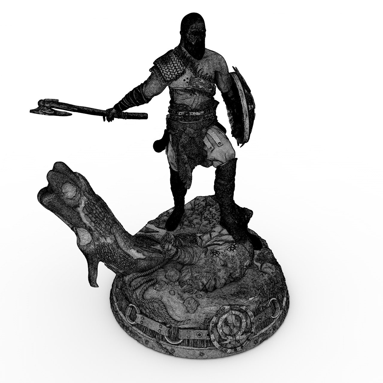 Kratos Cobal Modell des Druckens 3d
