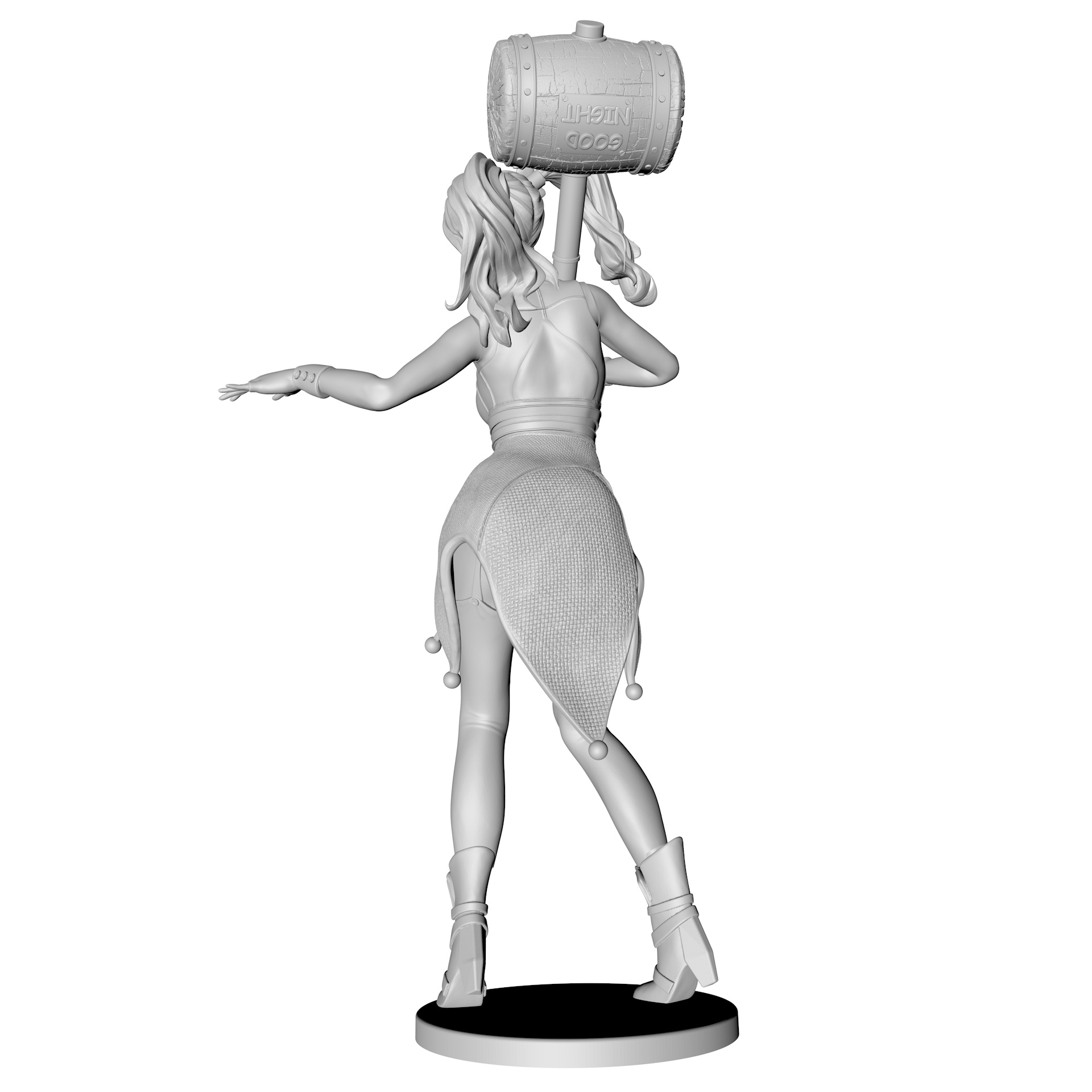 Harley Quinn 3d printing model
