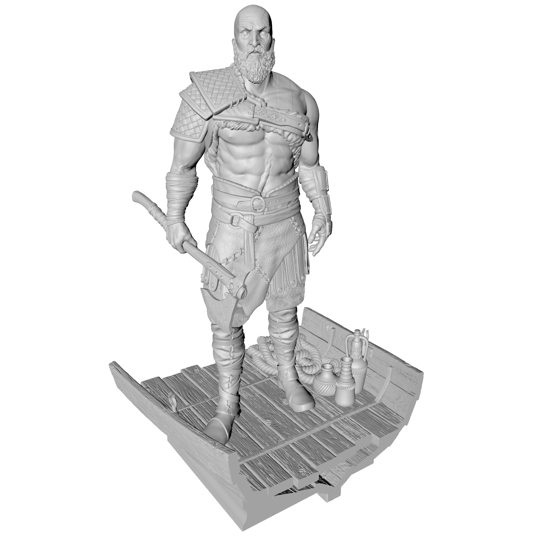 Altas Kratos 3d printing model