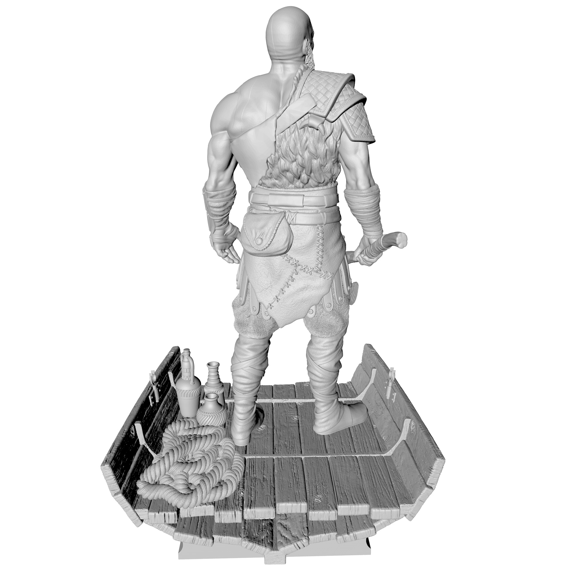 Kratos 3D-Druckmodell
