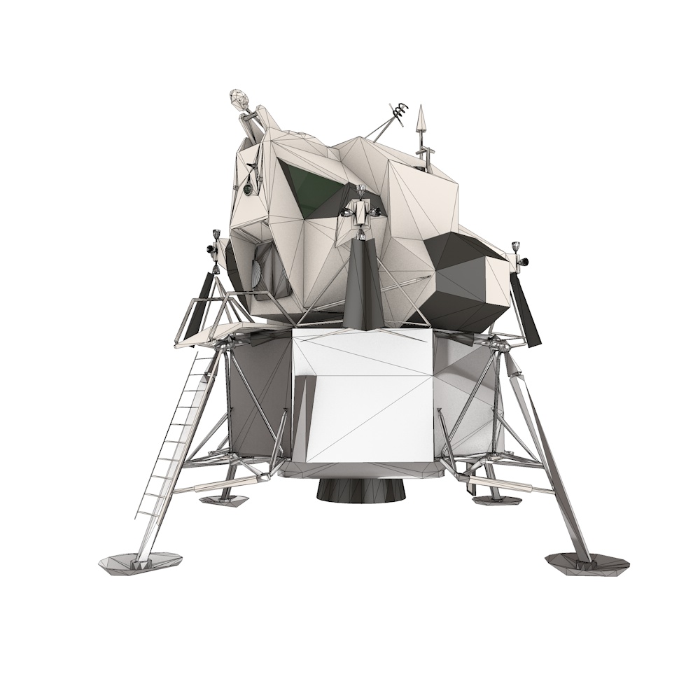 Lunar Rover modello 3D