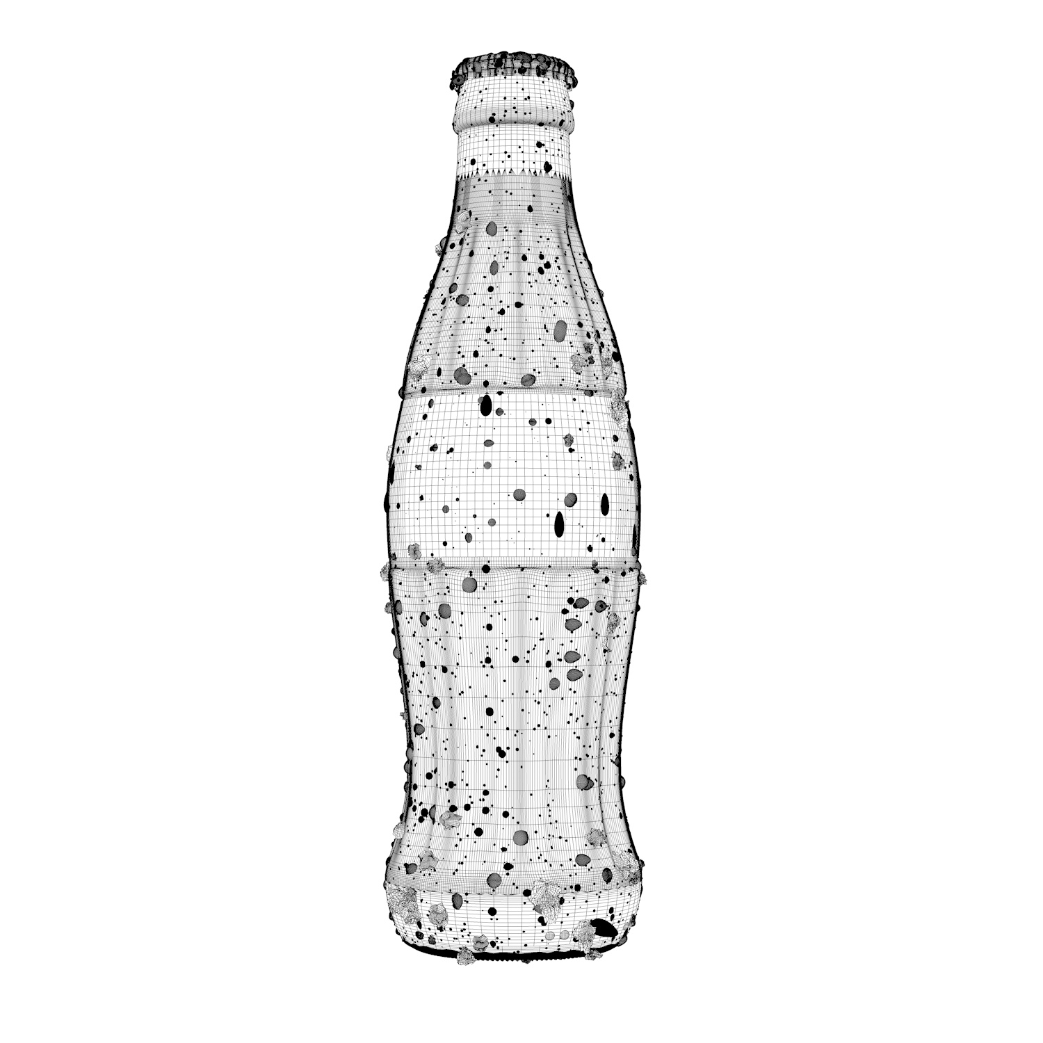Coca-Cola 3d model Vray