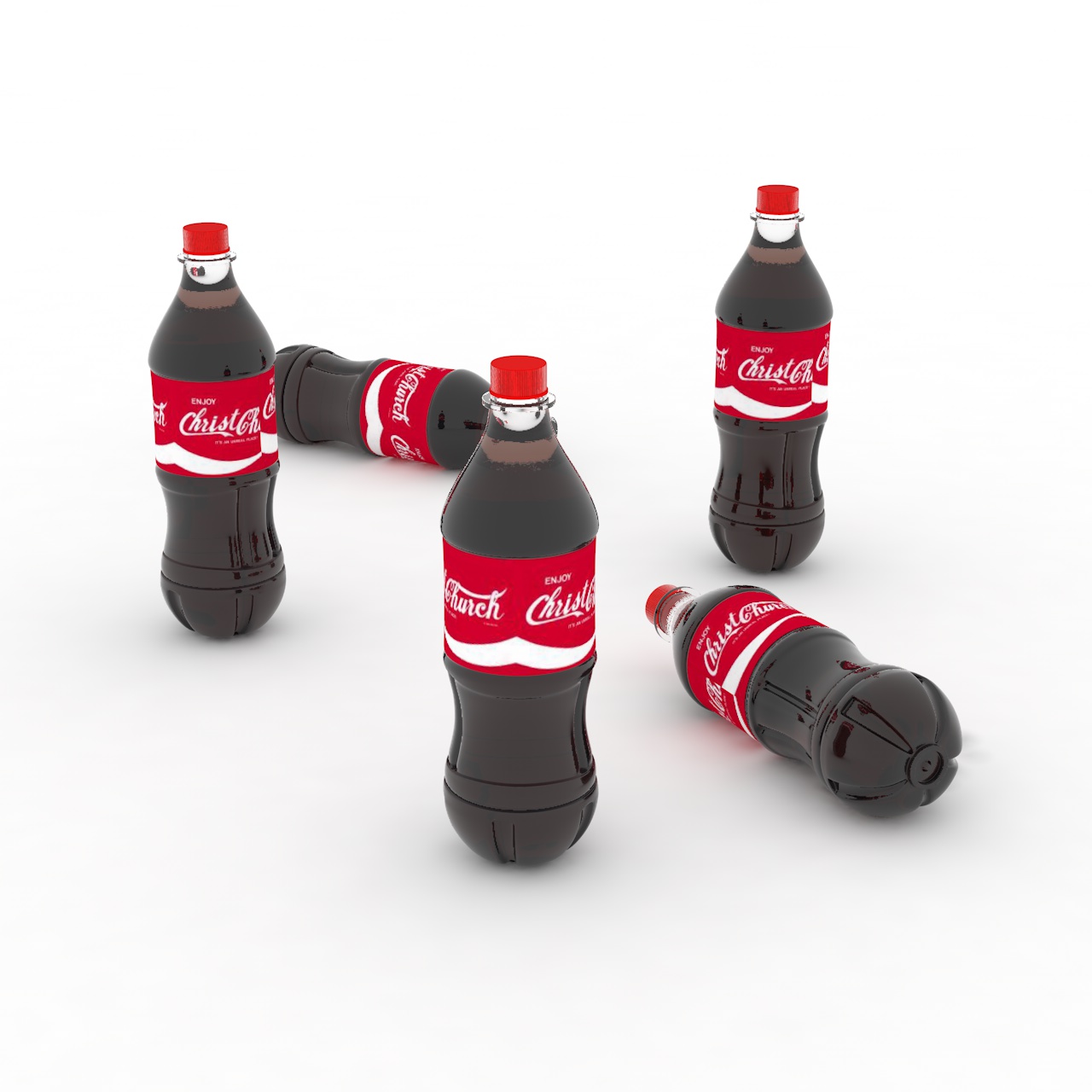 Coca Cola modelo 3d