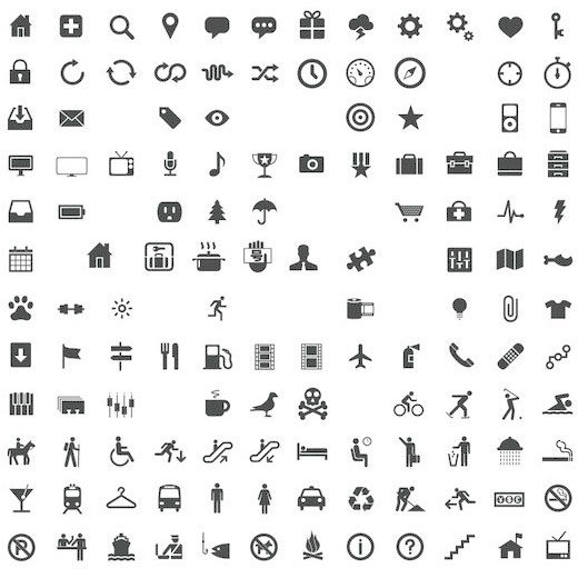 symboles signe mark ai illustrator UI vecteur interface lettre