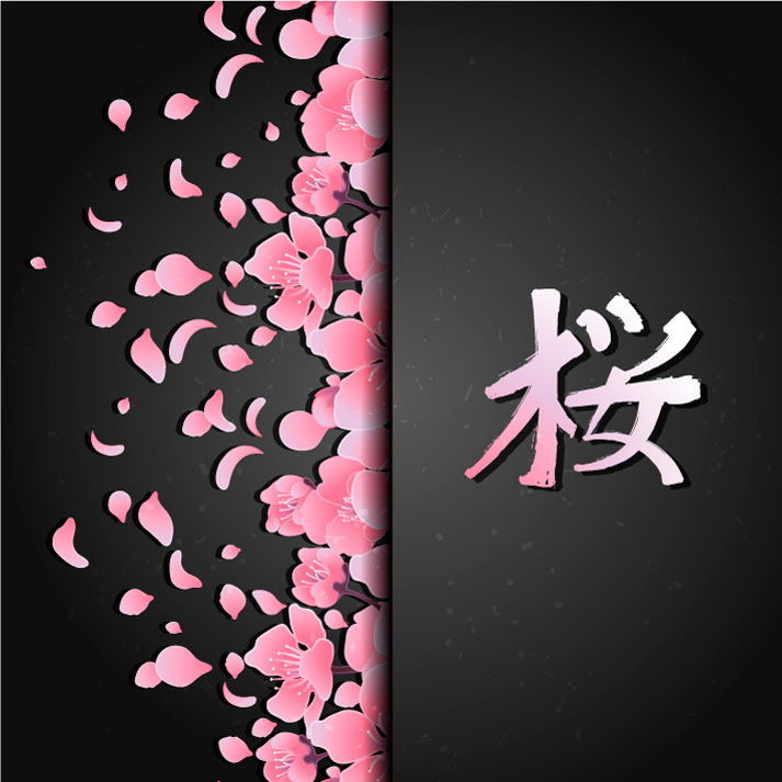 Japanese Style Cherry Blossom Background 32