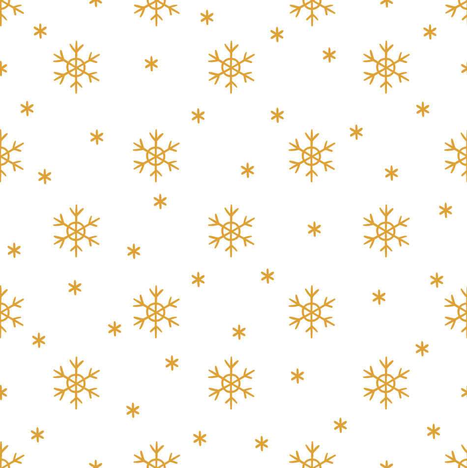 وکتور برف برفی زرد رنگی با الگوی بدون درز