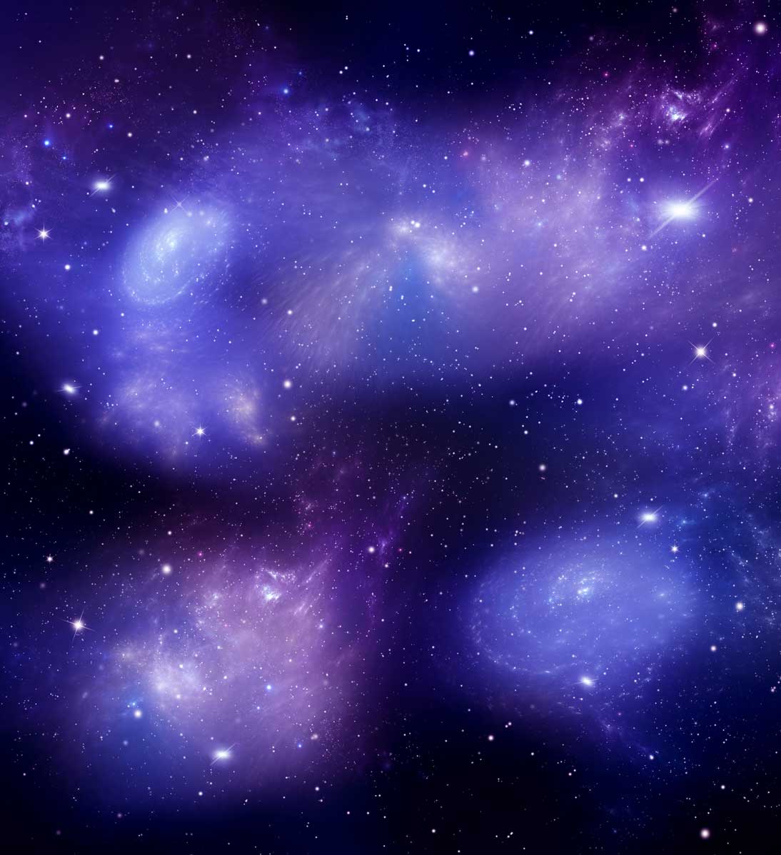 Ensemble de motifs haute résolution Starry Sky Nebula Universe 1