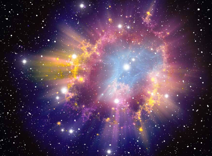 Starry Sky Nebula Universe hochauflösendes Musterbündel 2
