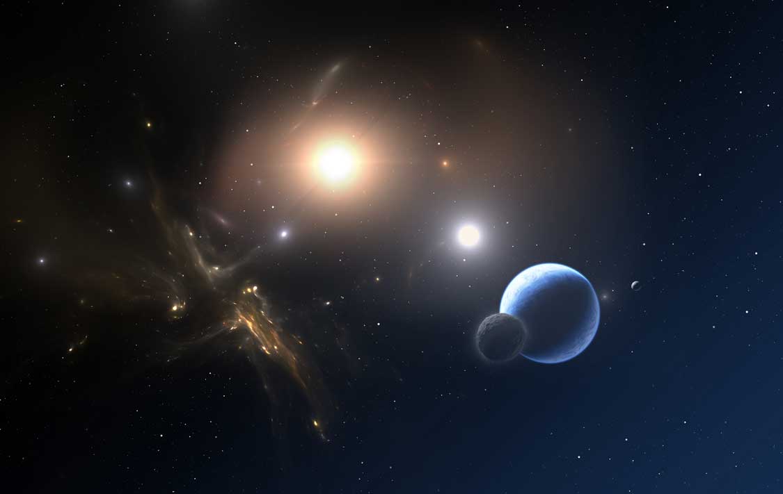 Starry Sky Nebula Universe høyoppløselig mønsterpakke 4