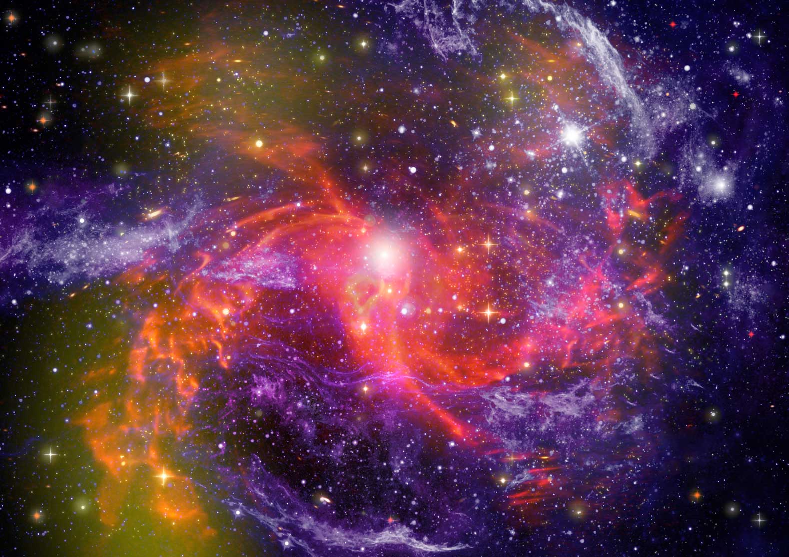 Pacote de padrões de alta resolução do universo de nebulosa do céu estrelado 5