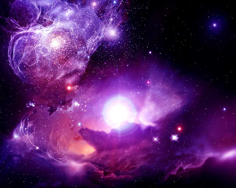 Starry Sky Nebula Universe mønsterpakke med høy oppløsning 5