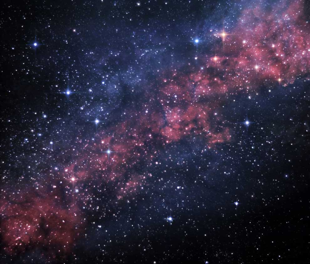 Padrão de alta resolução de céu estrelado universo nebulosa pacote 6