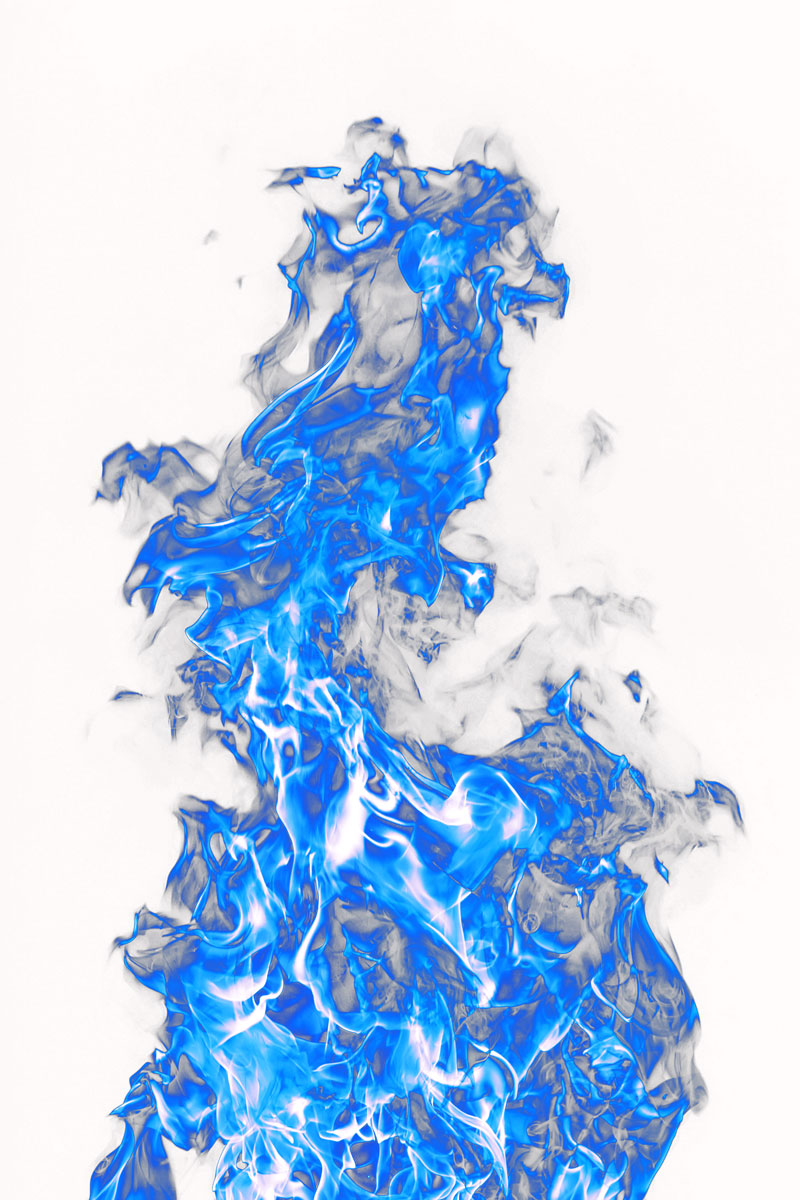 Blue Fire transparent png
