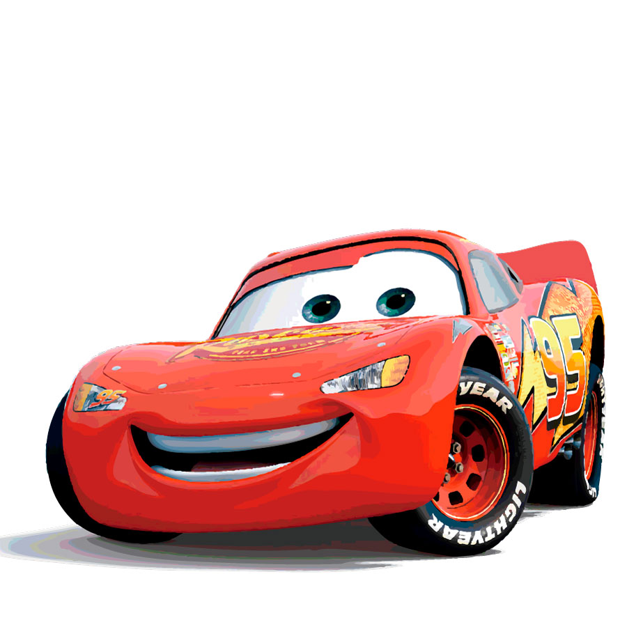 Cartoon Movie Cars lyn McQueen AI Vector