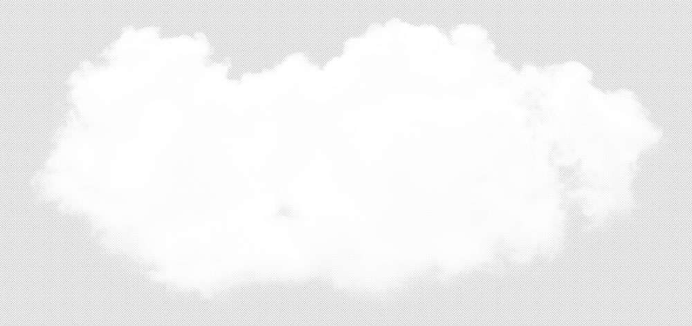 Sfondo trasparente nuvola n. 23
