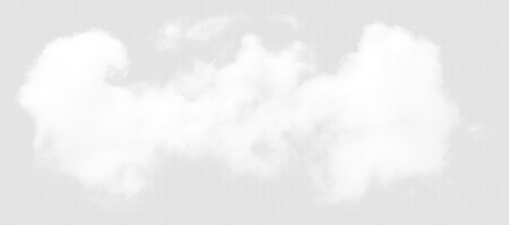 Прозрачный фон облако № 28