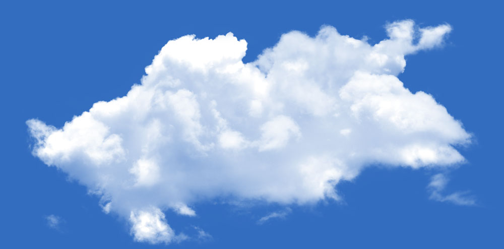 Cloud Transparent Background No. 3