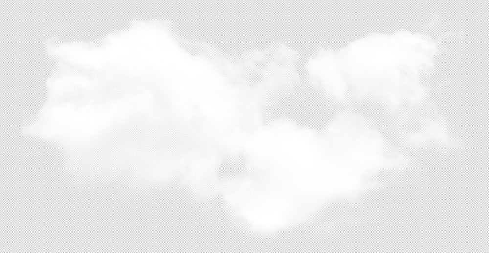 Прозрачный фон облако № 7