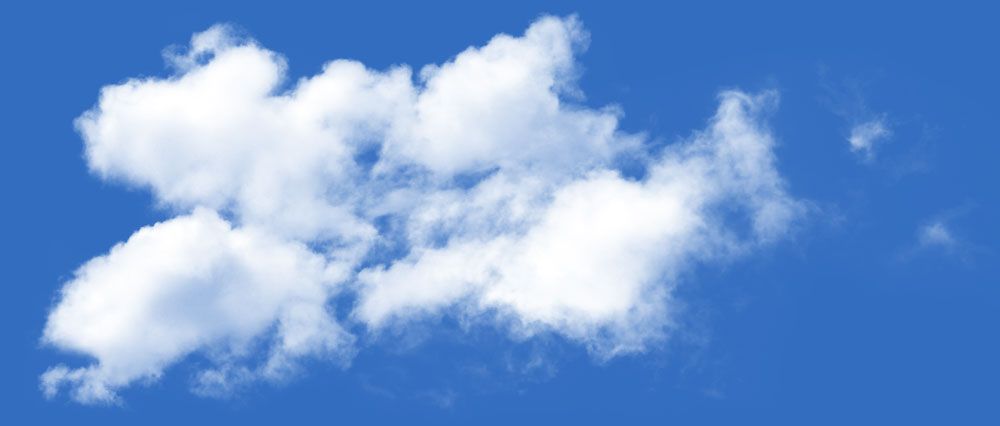 Cloud transparante achtergrond nr.9