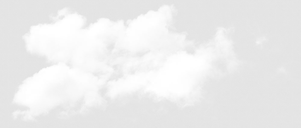 Cloud transparante achtergrond nr.9