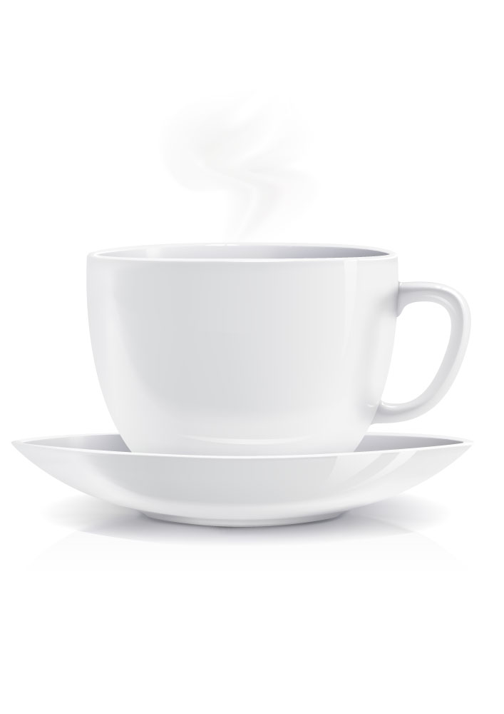 Кофейная чашка Графический дизайн AI Vector