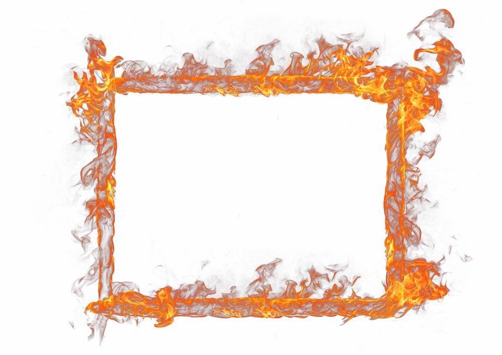 Fire Frame PNG