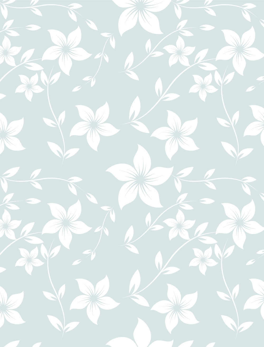 Flowers Background AI Vector