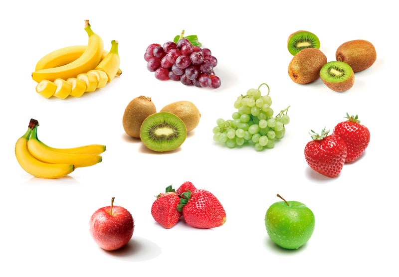 Fruits AI vecteur graphique photoréaliste