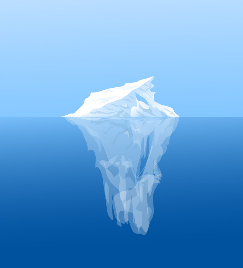 Eisberg-Grafiksammlung