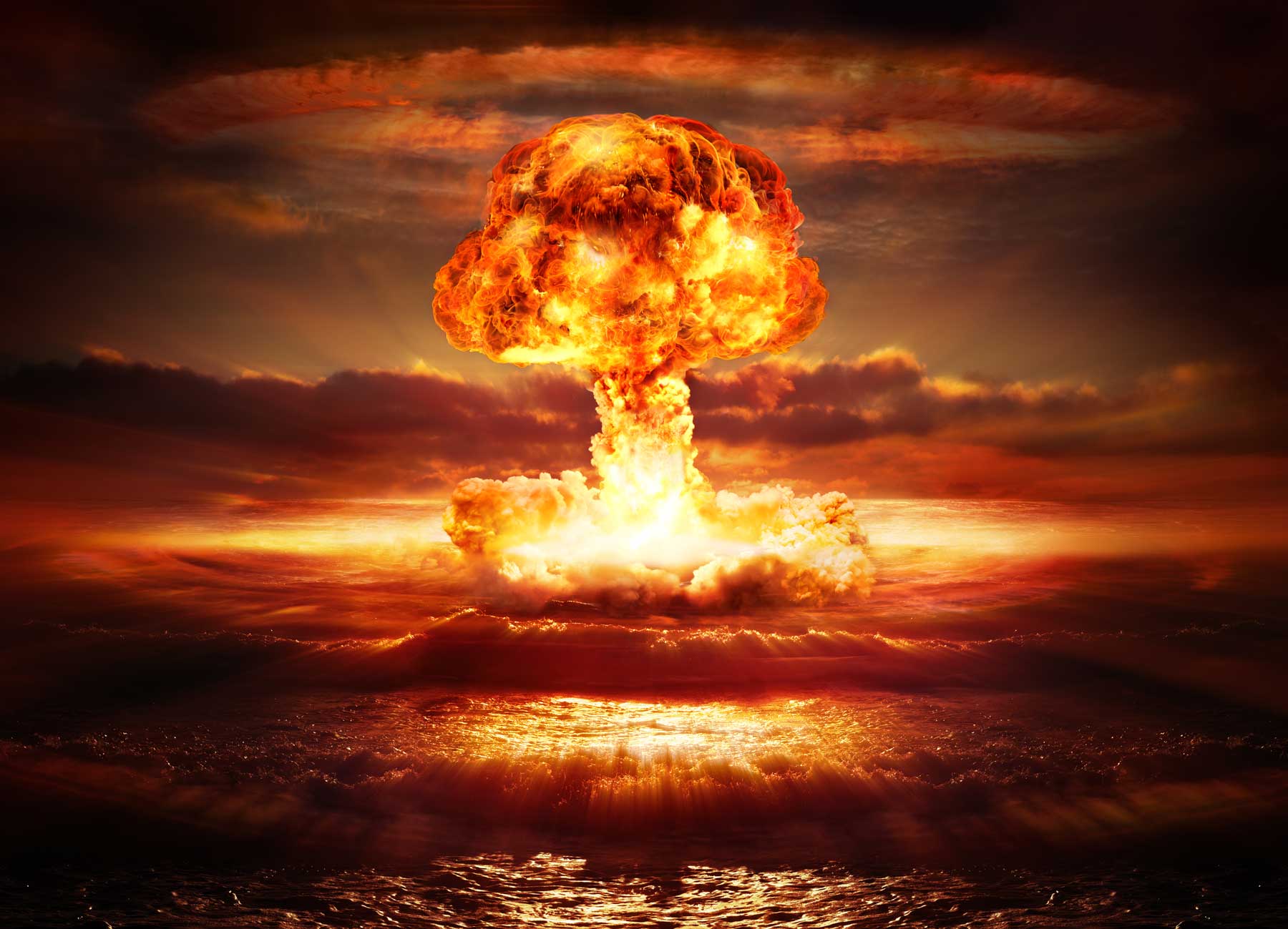 Fotos de explosão nuclear