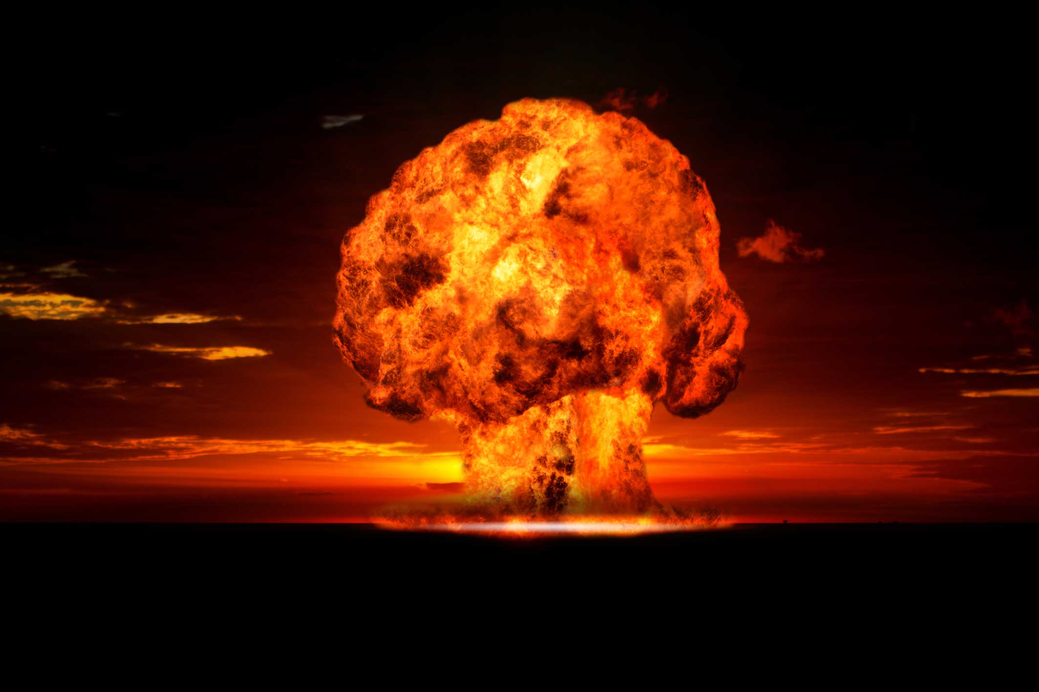 Снимки с ядрена експлозия