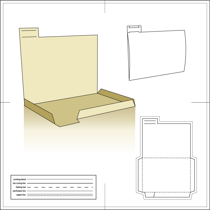 Paper Package29 AI Vector