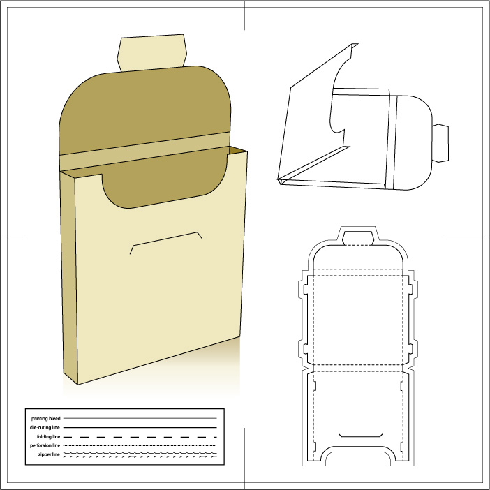 Paper Package33 AI Vector