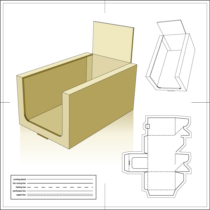 Paper Package40 AI Vector