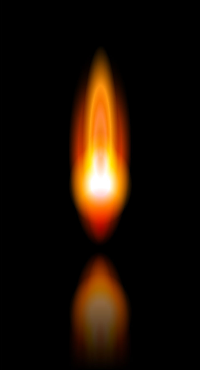 Photorealistic Fire Flame Graphic AI Vector
