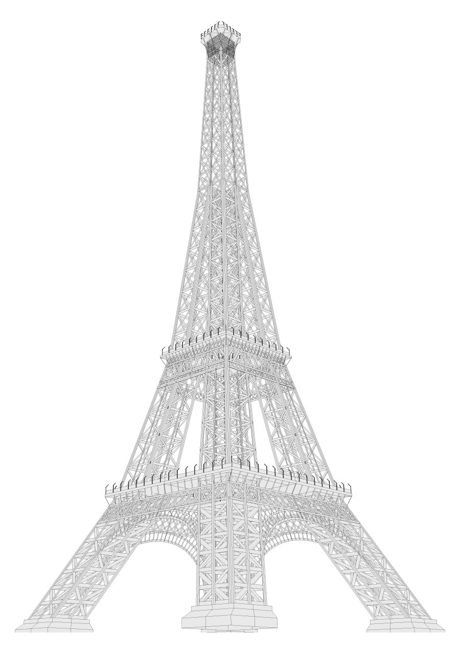 Poze Cu Turnul Eiffel De Colorat