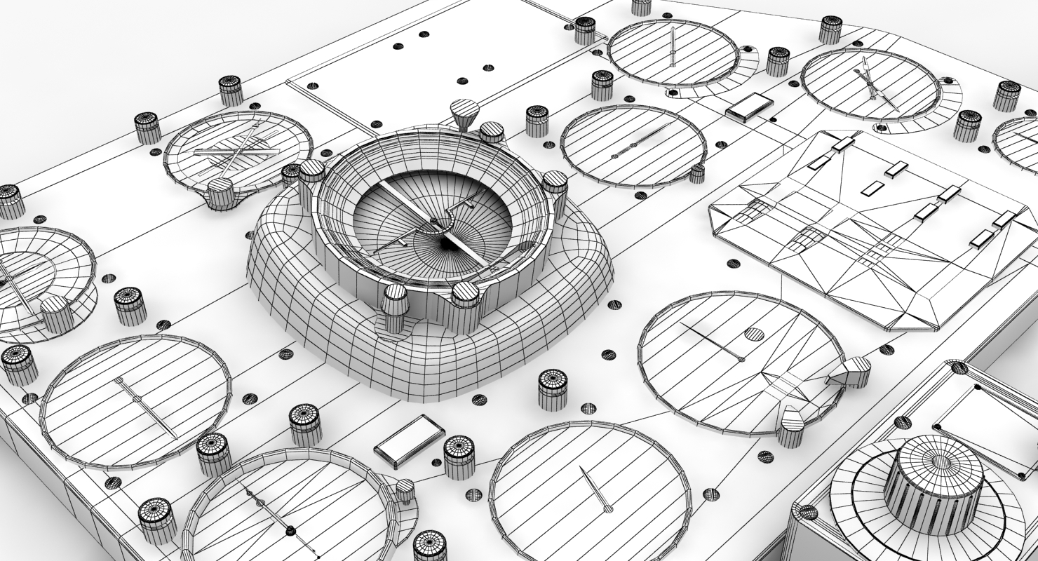 Mi-8MT Mi-17MT rechte Platten 3D-Modell