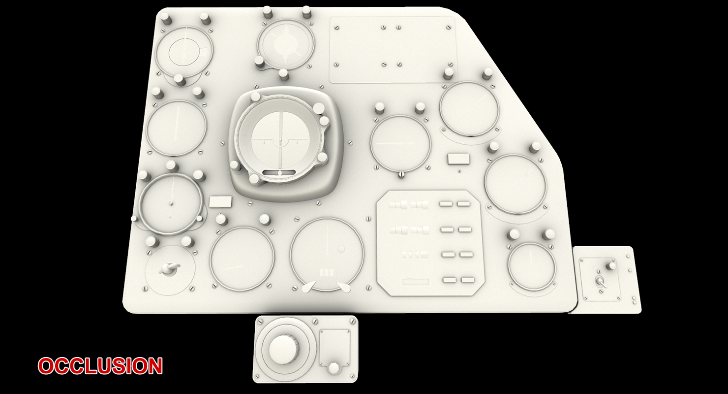 Mi-8MT Mi-17MT rechte Platten 3D-Modell