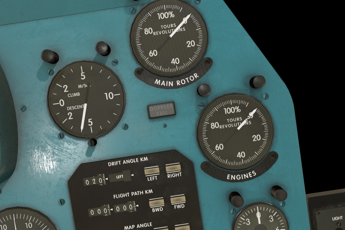 Mi-8MT Mi-17MT rechte Platten 3D-Modell