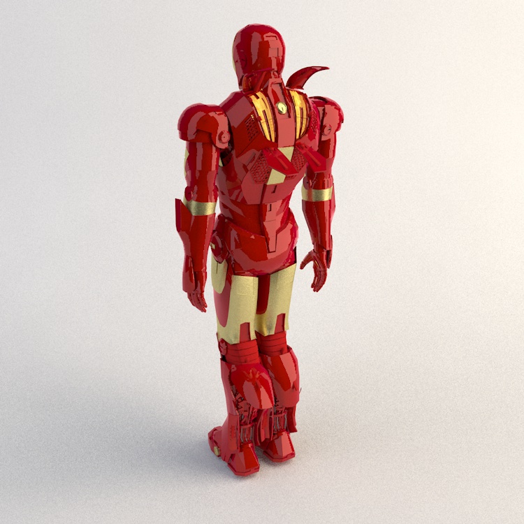 iron man 3d model