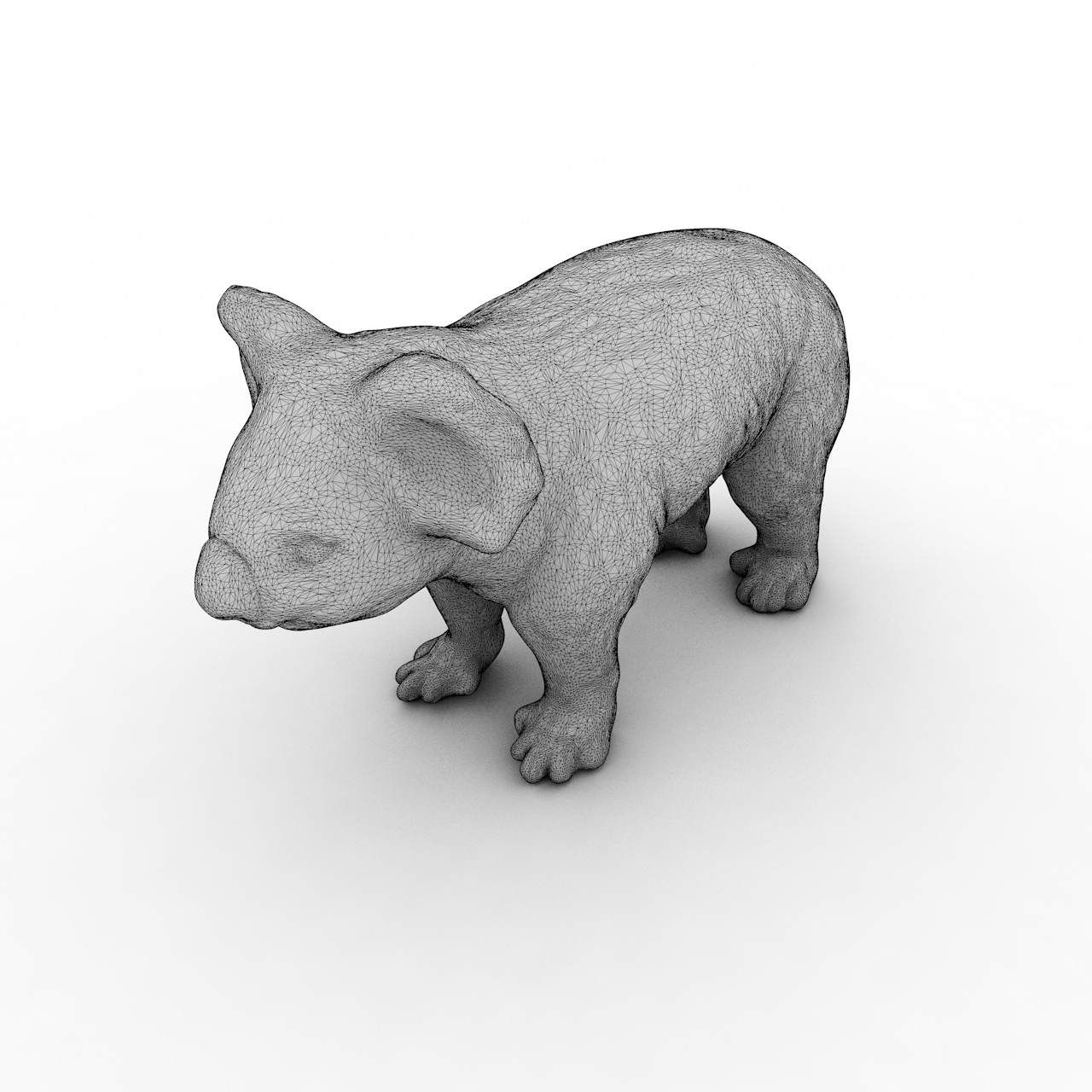 Koala 3D nyomtatási modell