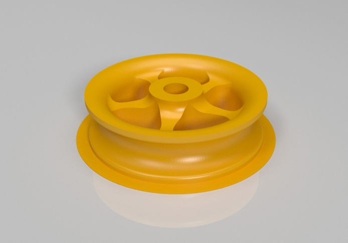 Overhead extension cord pulley 3d printing model