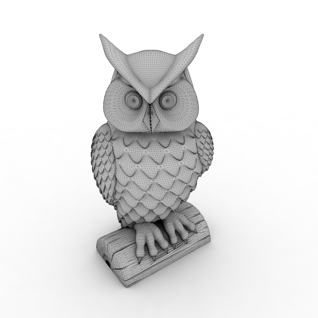 Owl 3d printing model